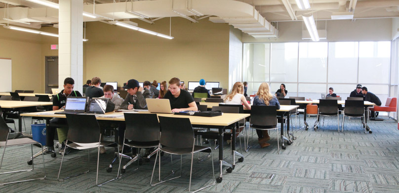 Learning Commons / Library - Sir John Franklin School